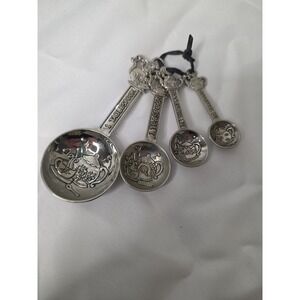 Ganz - 4 Piece Measuring Spoons Set - Teapot Theme